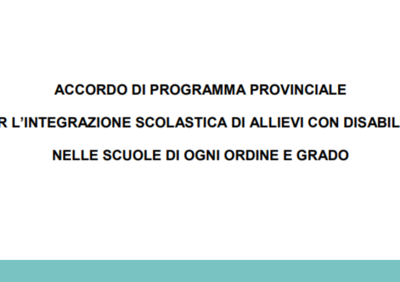 Accordo di programma