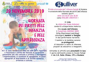 ATELIER CREATIVI AL FAMIGLI