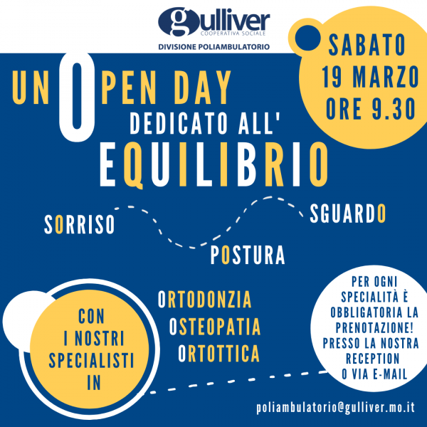 OPEN DAY al Poliambulatorio