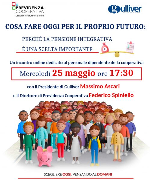 Previdenza Cooperativa: COSA FARE OGGI PER IL PROPRIO FUTURO?