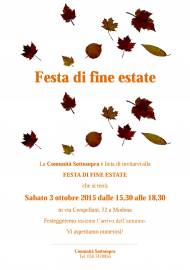 SottoSopra festeggia l’arrivo dell’autunno