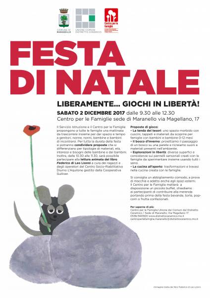 Festa di Natale al Centro per le Famiglie di Maranello