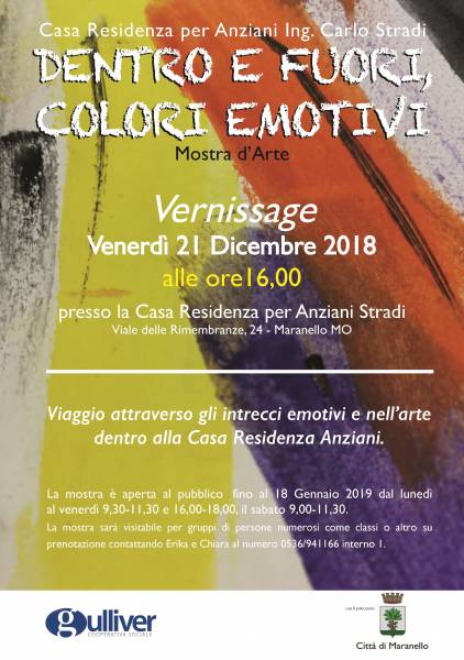 DENTRO E FUORI, COLORI EMOTIVI