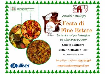 Festa di Fine Estate alla Comunità SottoSopra