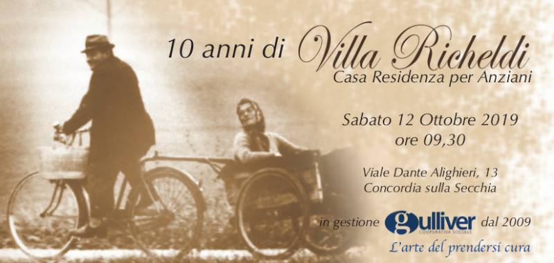 Festeggiamo il DECENNALE della CRA “VILLA RICHELDI”