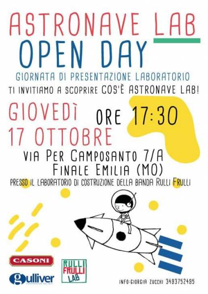 ASTRONAVE LAB – open day