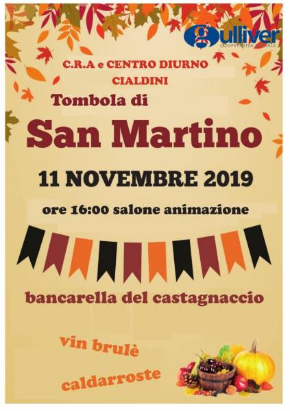 TOMBOLA DI SAN MARTINO