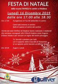 Festa di Natale del Nido Famigli in Centro a Modena