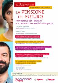 La Pensione del Futuro – Webinar 21 giugno – Legacoop Estense