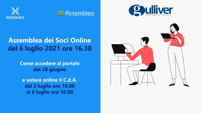 ASSEMBLEA DEI SOCI online | 6 luglio 2021 | ISTRUZIONI