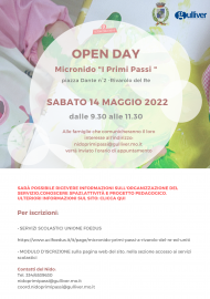 OPEN DAY “I PRIMI PASSI””