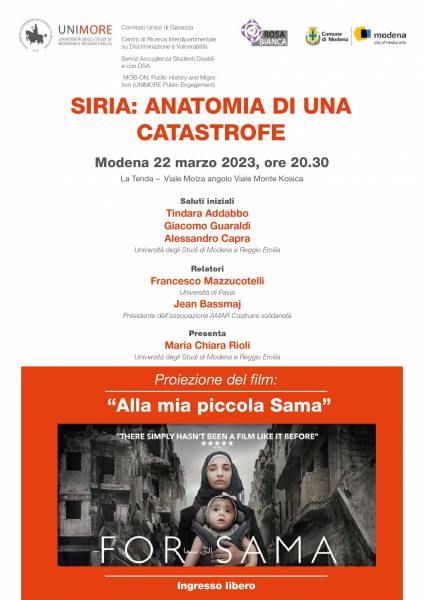 “Siria: anatomia di una catastrofe”