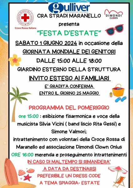 Festa d’Estate alla CRA Stradi di Maranello