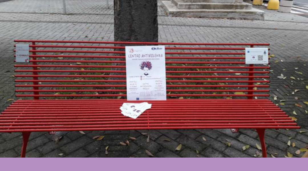 Inaugurate le Panchine Rosse di Conad nel territorio dell’Ucman