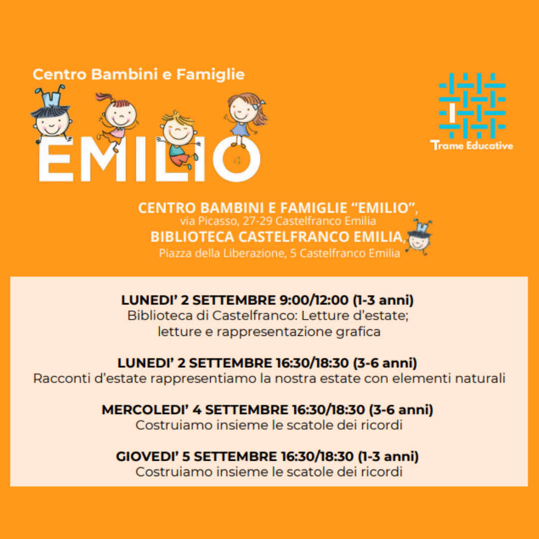 26° Incontro Attività Centro Bambini e Famiglie – Emilio