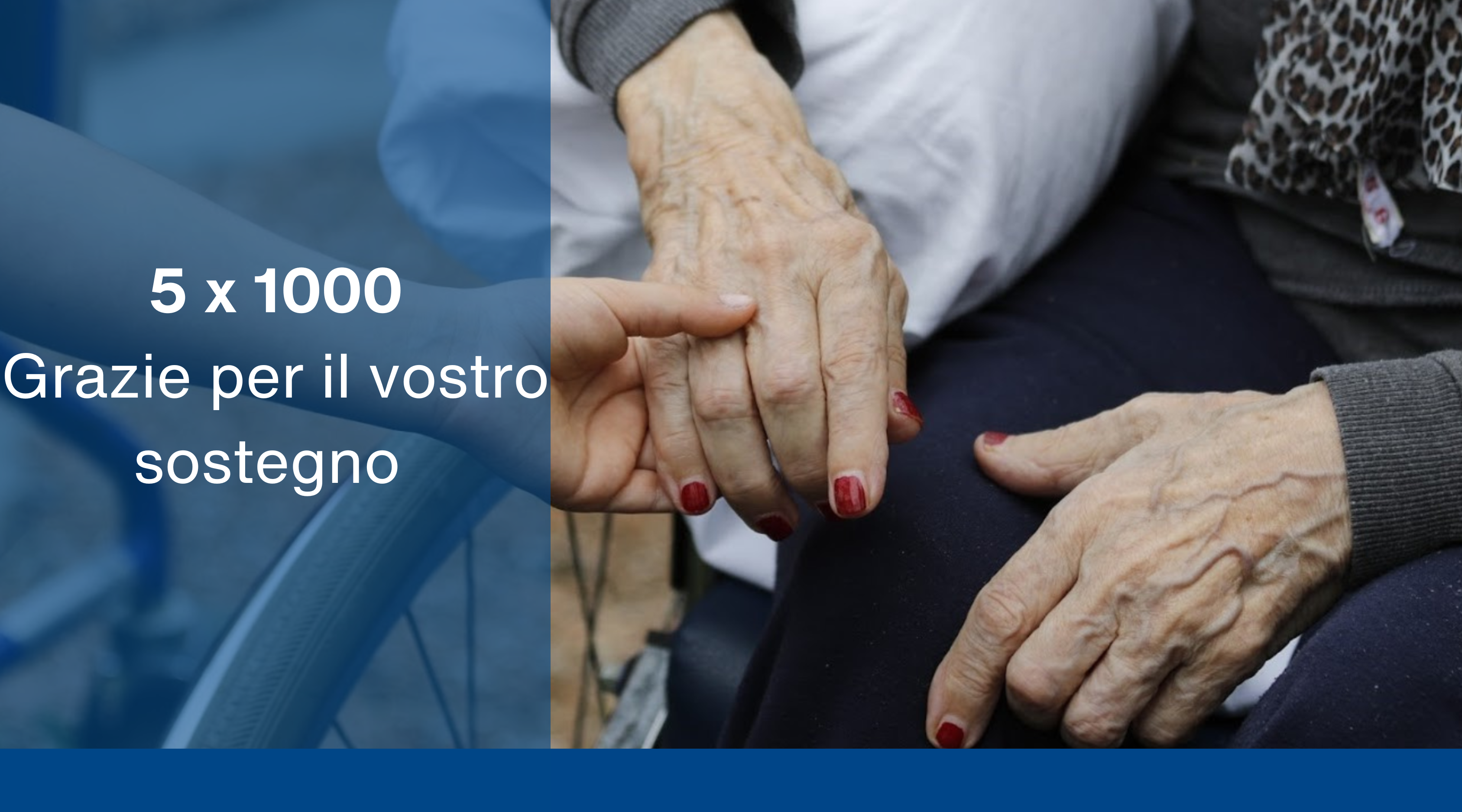 Grazie per il Tuo Sostegno con il 5 x 1000!