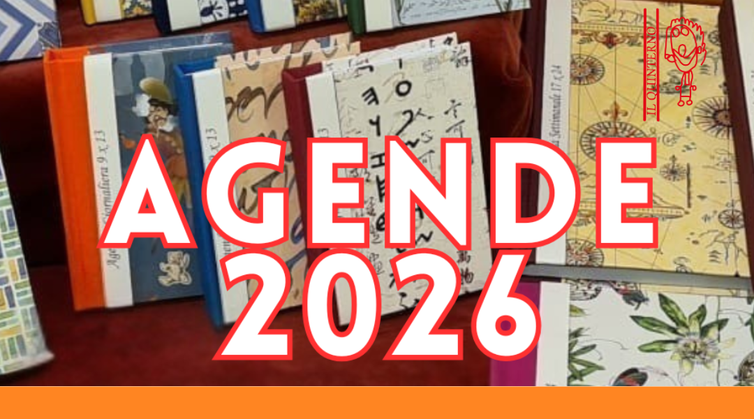Il Quinterno è all’opera: in arrivo le Agende 2026!