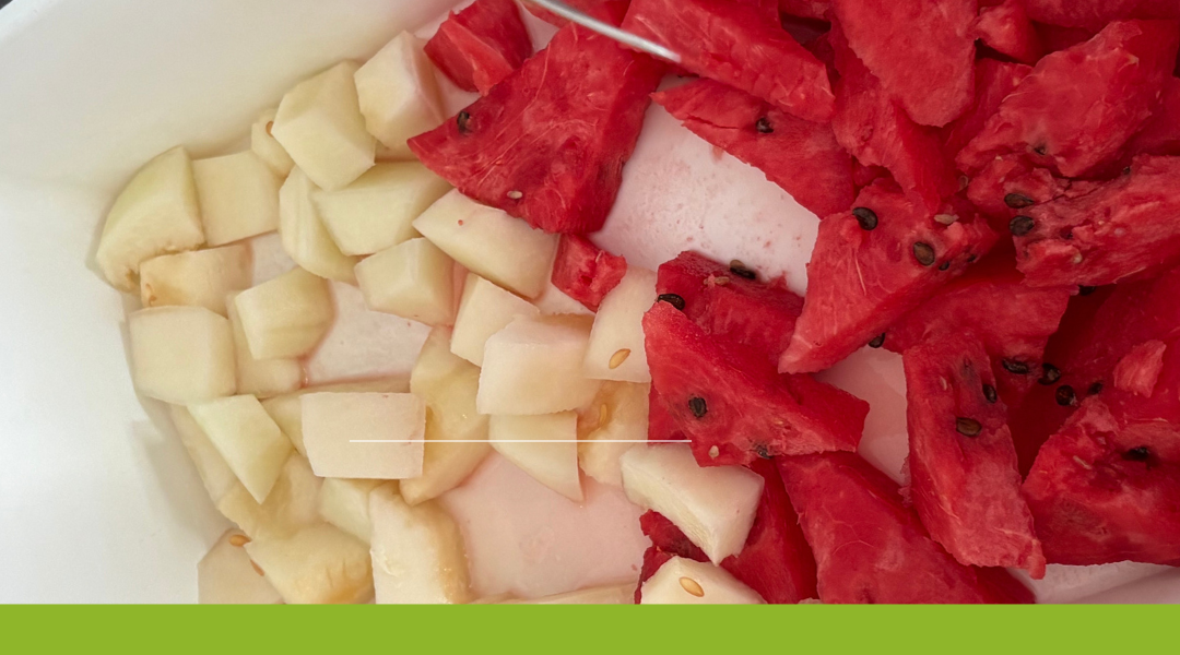 Merenda d’estate a Villa Richeldi: cocomero e melone per rinfrescare la giornata